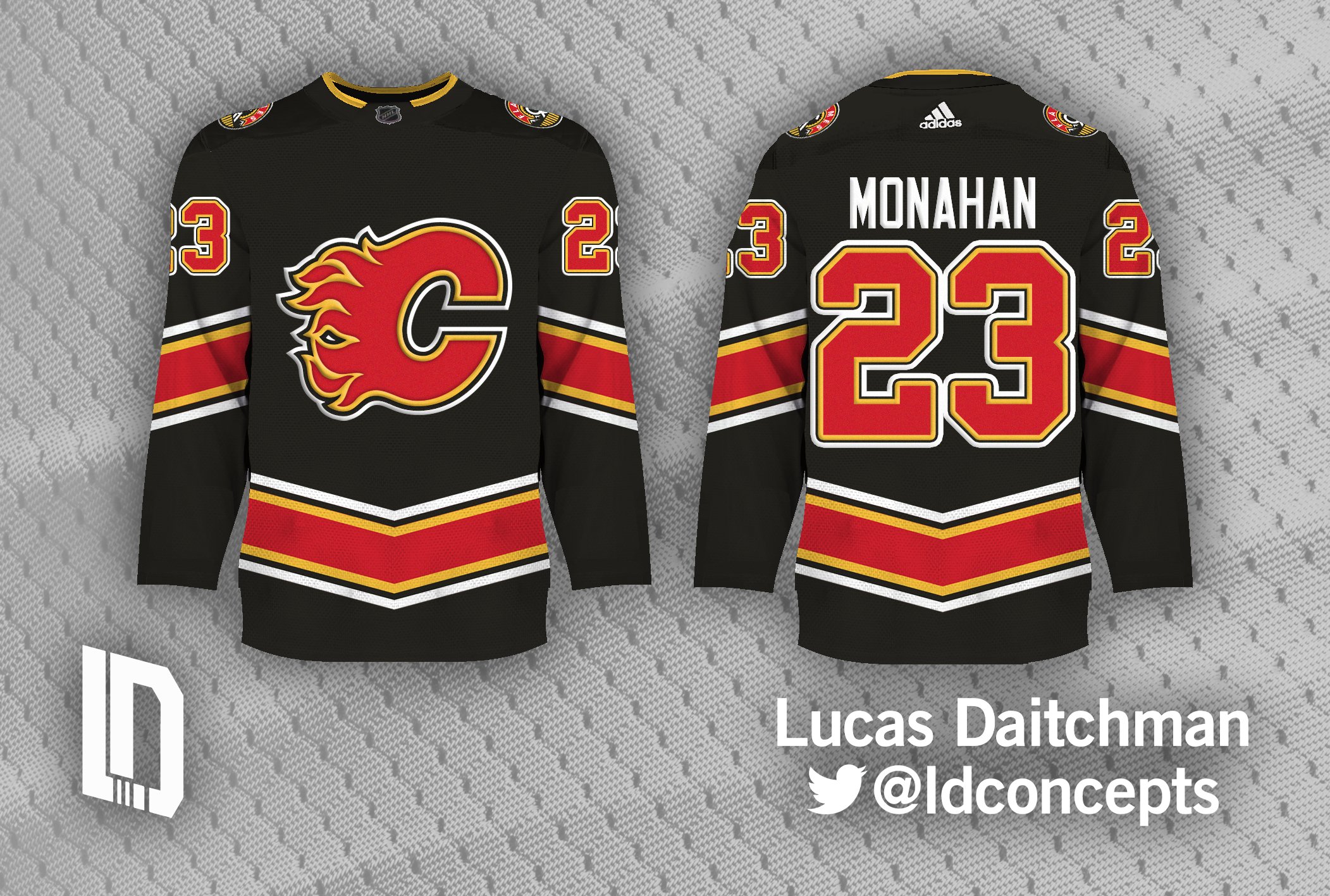 These Flames jersey concepts featuring Blasty are some of the wildest we've  ever seen - Article - Bardown