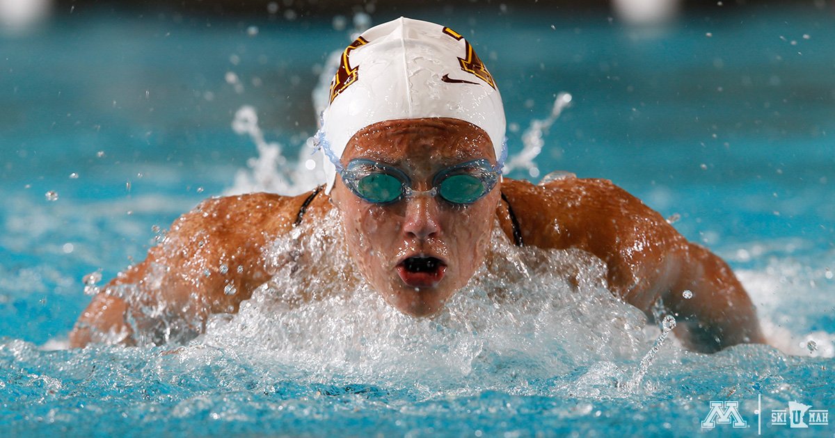 GopherSwimDive's tweet photo. Once a Gopher, always a Gopher!

Congrats to alumna Tori Simenec on being accepted into the U of M's Developmental &amp; Clinical Psychology PhD program!

Simenec is the #Gophers record holder in the 200 IM and helped win four B1G Team Titles for the Maroon &amp; Gold.
 
#Golden 〽️ https://t.co/YDttx0bIvp