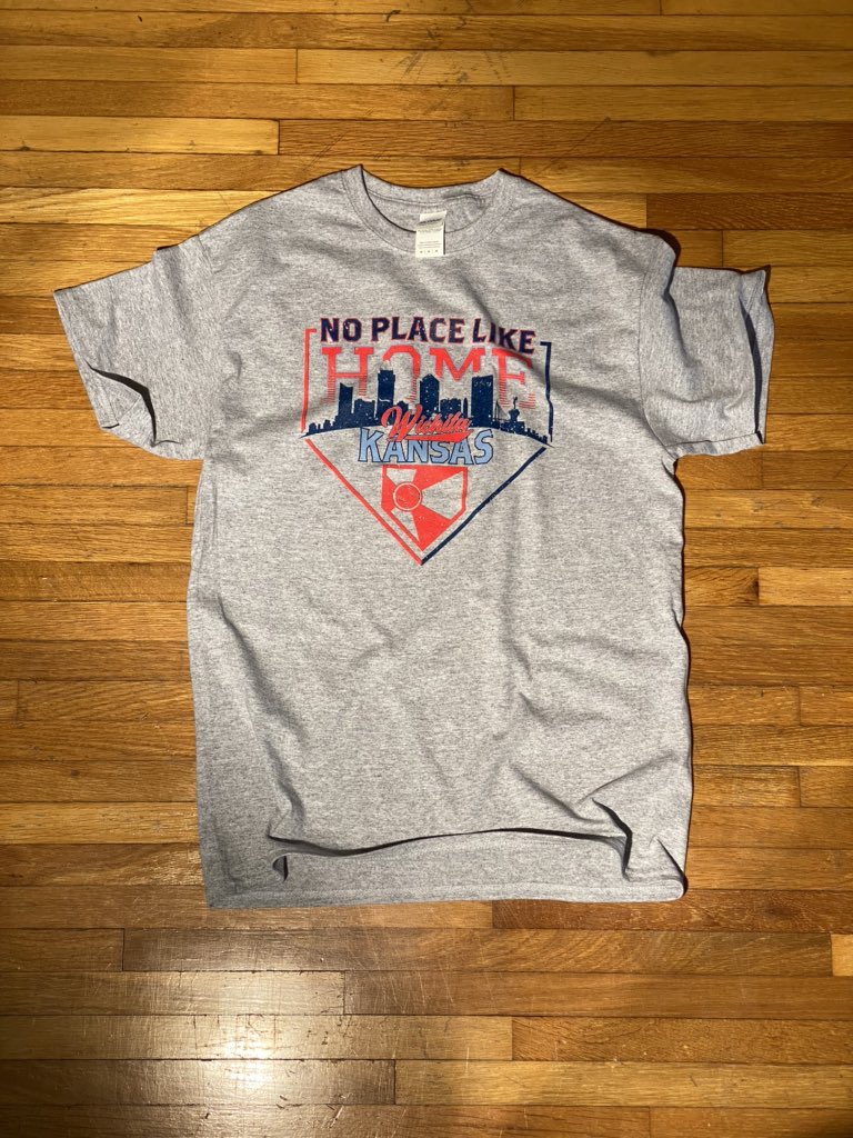 Happy Opening Day! A little different in years past, but we still wanted to make it memorial by donating all the proceeds of this #Openingday tee to @WichitaCF’s “STAND WITH WICHITA” COVID-19 Emergency Fund. Donate here: Bit.ly/NoPlaceLikeHom…