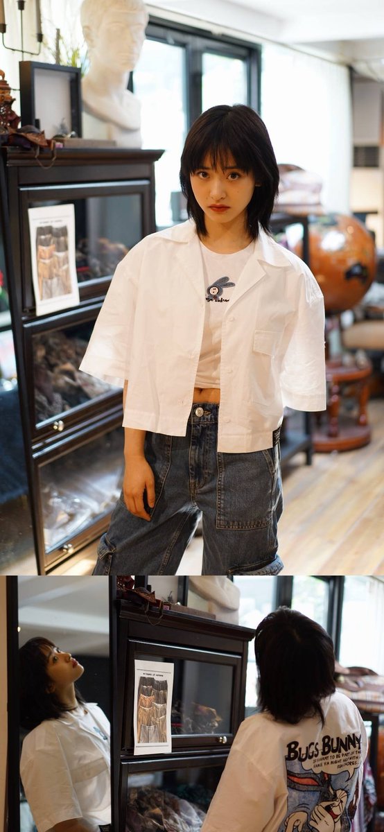 dailyshen's tweet photo. 041420 Shen Yue’s weibo update! 

[ trans ] : off work 

#沈月 #ShenYue https://t.co/O8ZICiBGTk