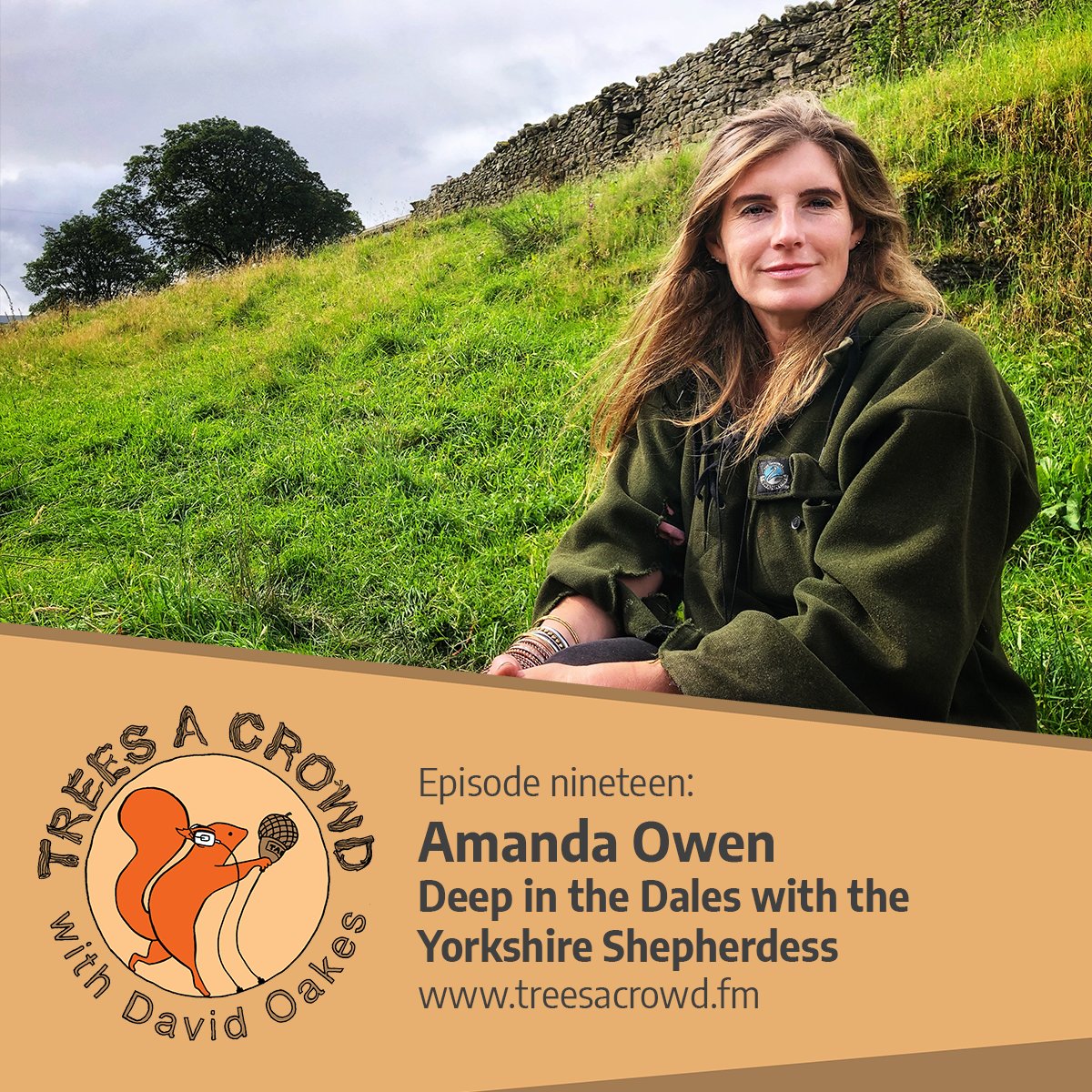 TreesACrowdpod's tweet photo. Next week we’re releasing a special episode of #TreesACrowd which, as well as interviews with future guests, poetry & music, will include interviews with 5 previous guests.
Time to re-listen to their wonders this week!
https://t.co/vRuo9bYimI
The inimitable @AmandaOwen8! https://t.co/Tf5uPMc9dx