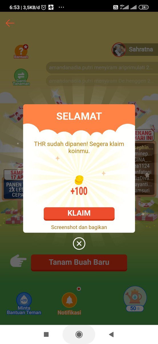 sahratnaa's tweet photo. @ShopeeID #ShopeeTanamTHR10M 💌 https://t.co/5q09PJayO1