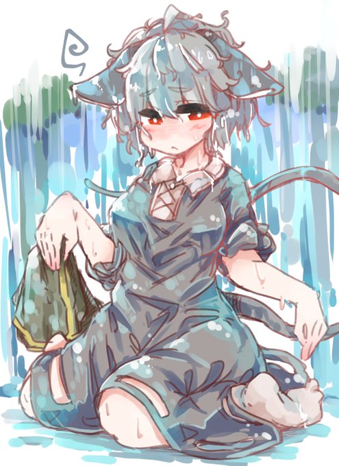 ずぶ濡れナズーリン 