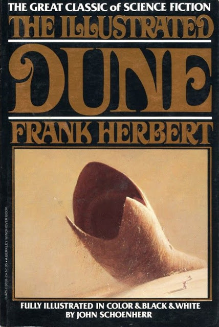 Also for those who start the war on designs being too close to SW. Dune the illustrated book. Art by John Schoenherr since first publications from 1965 to 1978. It is actually the way around. Dune was one of the visual inspirations for Tatooine.