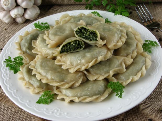 sunshine as pierogi ze szpinakiem