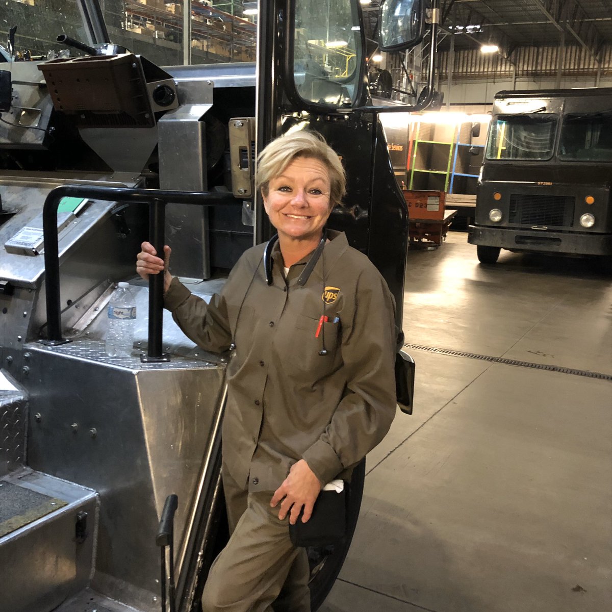 To UPSers, The Littke Things Matter..  This service provider was recognized by a customer for assisting her mother at a medical clinic after making a delivery. #Service_to_Public, #littlethingsmatter, #UPSerscare