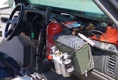 StamSolutions's tweet photo. In operations in areas considered to be high risk, having a firepower is essential to be able to disengage from an ambush, especially during high profile operations.
This photo was taken in Iraq in 2004, a CAT Car of U.S.DoD PSD Contractors Team. #firepower #closeprotectionteam https://t.co/h2C92OA732