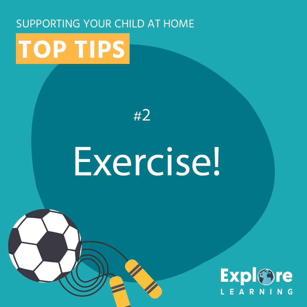 Tip #2 for supporting your child and continuing their education at home:⁠ 🏀Exercise! 🤸🏾⁠#KeepEducationGoing #ExploreAtHome⁠ soo.nr/pDL9