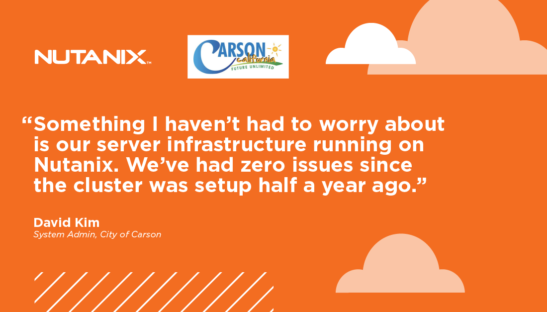 nutanix's tweet photo. "Zero Issues." That's the best phrase to hear when talking about infrastructure. 🙌 Learn how you can take your #EUC environment to the next level to ensure business continuity here: https://t.co/PaxORwiWOG #NutanixStories https://t.co/H7LC9fQNK3