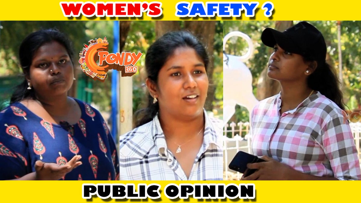 Pondy360's tweet photo. Indian girls are safe in india ? Public opinion | Talk show | Pondy 360* https://t.co/iQzx3Qo9CG