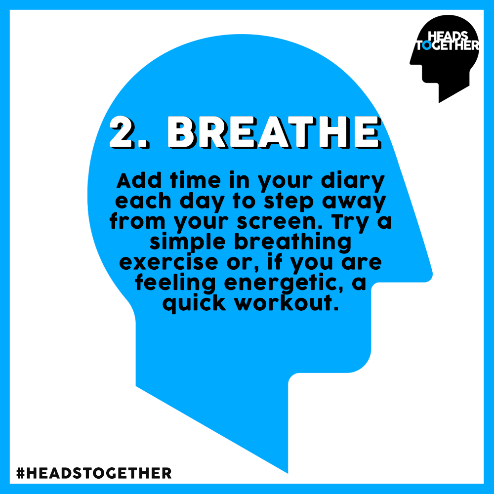 heads_together's tweet image. If you're new to working from home, or if you've found getting back to work hard after the long weekend, check out #HeadsTogether contributor @jonsalmon's tips for increasing your productivity and mental wellness in your workplace.