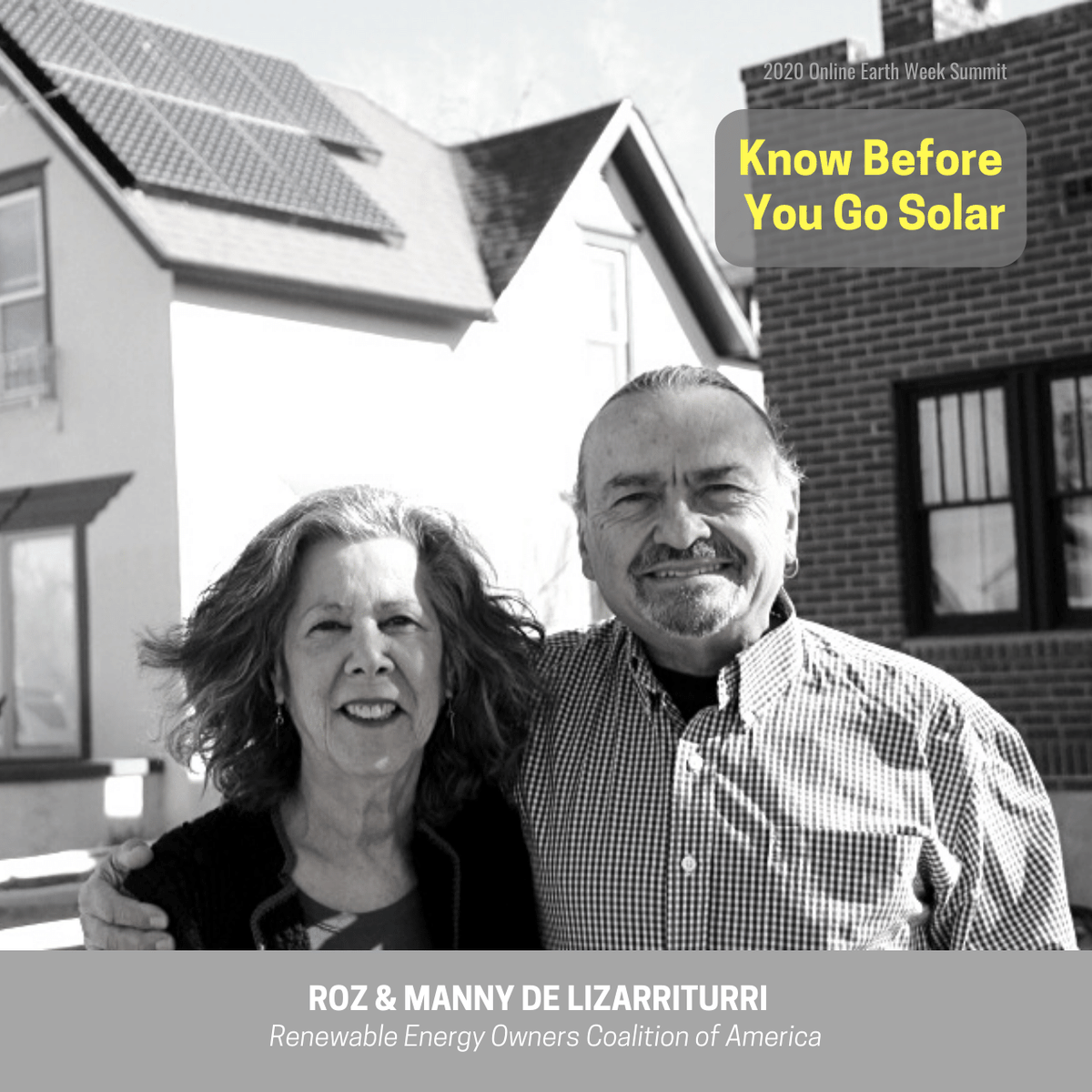 . @SolarManny from the Renewable Energy Owners Coalition of America will teach us about going  #solar.