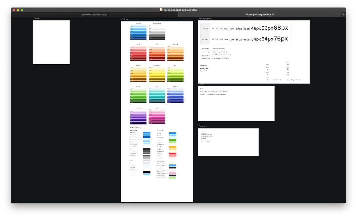 Sketch2R's tweet image. Btw we&apos;re soon releasing the next version that also comes with a simple @antdesign demo setup for the Ant Design System #styledictionary @sketch @figmadesign #designsystem