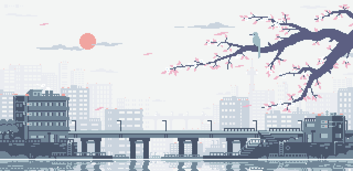 hello #PortfolioDay ! i'm lennart and i make #pixelart, mostly inspired by japanese stuff! i also looove animating them to make them feel a lot more relaxing and immersive

find the animated versions here:

tumblr: lennsan.tumblr.com
artstation: artstation.com/lennsan