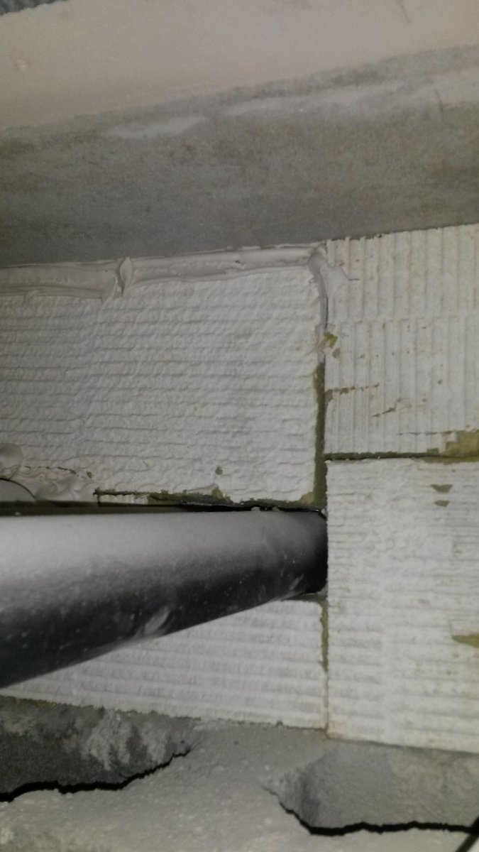 sfe2016dublin's tweet photo. 2nd Reason For LOW #FireCompartment #RELIABILITY In #Buildings IS Incorrectly Installed #FireSealing Of Penetrating Services AND/OR No Sealing At All AND/OR #FireSealingProducts Not #Fit4Purpose !
#SFE #VulnerableBuildingUsers #FFsafety #CEmark #2011euReg305 #FireResistance #EU https://t.co/YRd0B5Hq8L