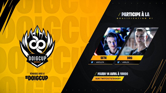 On participe à la #DOIGCUP ce soir avec <a href="/DRG_FN/">DRG</a> 😈