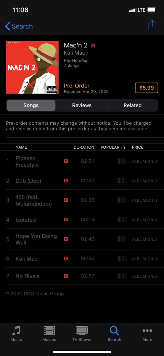 Kali_Mac's tweet image. PRE-ORDERS FOR MY EP ARE LIVE ON ITUNES &amp;amp; GOOGLE PLAY FOR ANYONE THAT WANTS TO SUPPORT IT’S APPRECIATED 🙏🏾🙏🏾