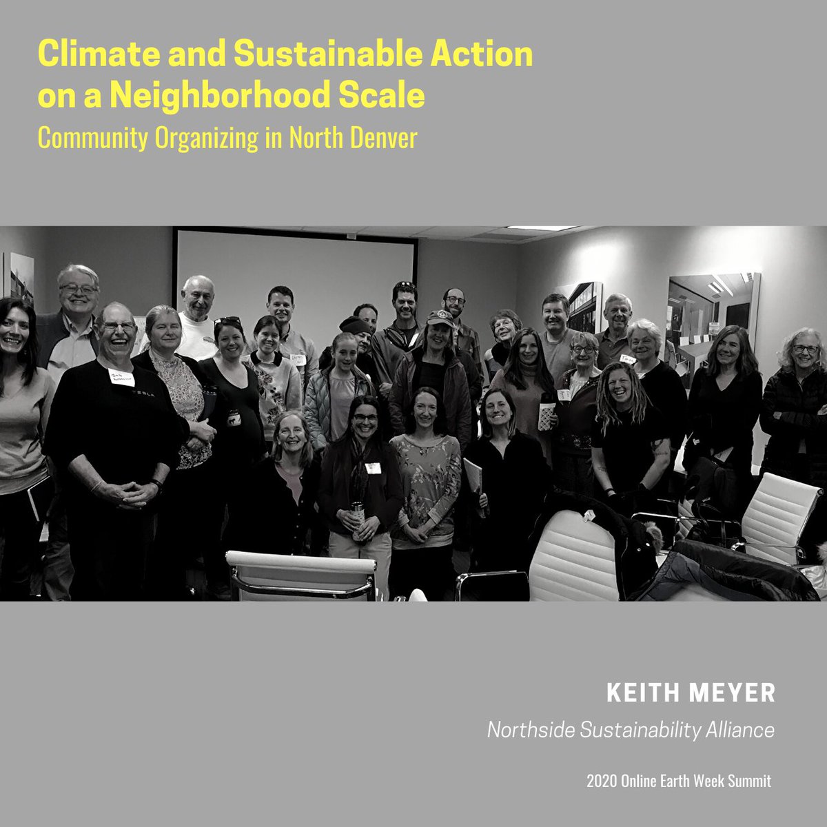 Keith Meyer from @thenorthsidealliance will talk about  #climate and  #sustainable action on a neighborhood scale