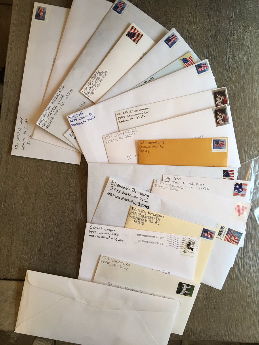 Kellie Knight (@wigleykn) on Twitter photo The VHHS/Dolly Ridge Big Brother Big Sister program has been amazing!! The “BIGS” wrote letters for me to address and send to their “LITTLES” since they cannot see them each week. These high school students are impacting little lives in a big way @VHHSRebels <a href="/VHDollyRidge/">Vestavia Hills Elementary Dolly Ridge</a> The VHHS/Dolly Ridge Big Brother Big Sister program has been amazing!! The “BIGS” wrote letters for me to address and send to their “LITTLES” since they cannot see them each week. These high school students are impacting little lives in a big way @VHHSRebels <a href="/VHDollyRidge/">Vestavia Hills Elementary Dolly Ridge</a>