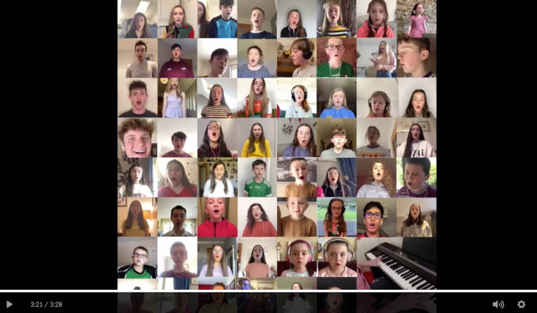 Newryie's tweet photo. Newry 'Virtual' Choir's Incredible Version of Les Misérables Classic #FlynnPerformingArtsSchool https://t.co/YOSfIRlcLk https://t.co/Yk1zH0fAAV