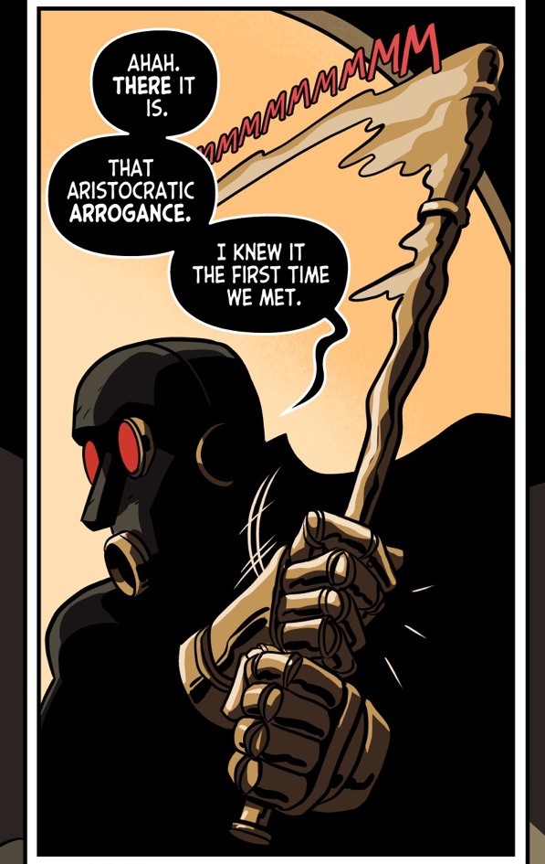 LAVENDER JACK VS THE BLACK NOTE: ROUND TWO
?? ? ⚫️?
The most anticipated mask vs mask rematch of 2020 (well, 1915), with hundreds of lives hanging in the balance...!
Yours for free-- incredibly! -- on #WEBTOON: https://t.co/A40ruGD3Ev
W/A: Dan Schkade
C:@jemale
E:@ladybb_re