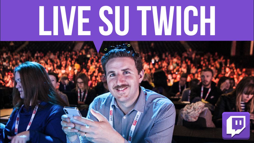 Sono LIVE su Twitch  📺 👉 twitch.tv/giuliogaudiano Vieni anche tu? 📣😉 #twitchlive