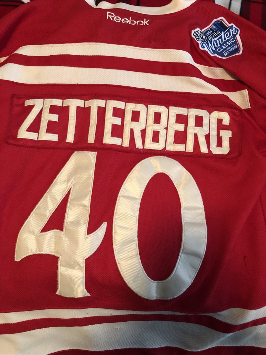 Day 12: Detroit 2014 Winter Classic Jersey