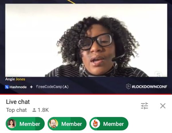 Nurain_Dev's tweet photo. #LockDownConf is just Amazing... A lot to takeaway Shout out to @techgirl1908 @dhawalhshah @EmmaBostian you're 💥
@florinpop17 @catalinmpit @iambolajiayo 
#LockDownConf @freeCodeCamp @hashnode https://t.co/9T9tBEtmdL