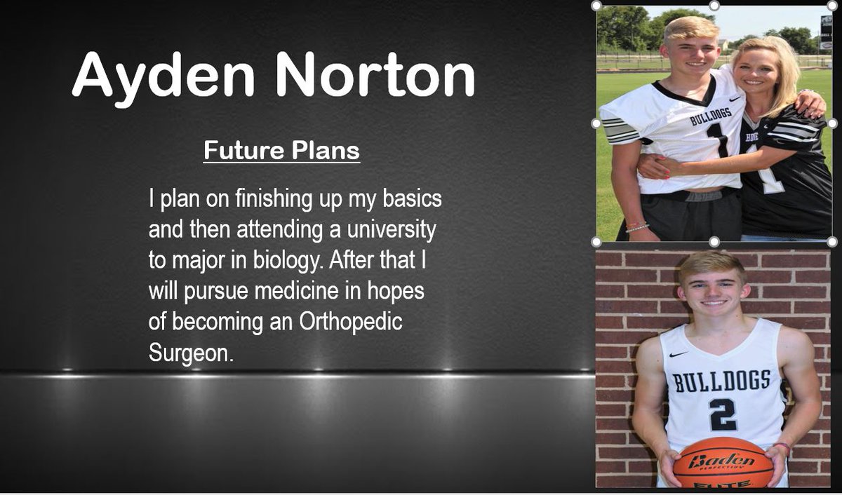 amee_childers's tweet image. SR Spotlight:  Ayden Norton
#bulldogsvcovid19