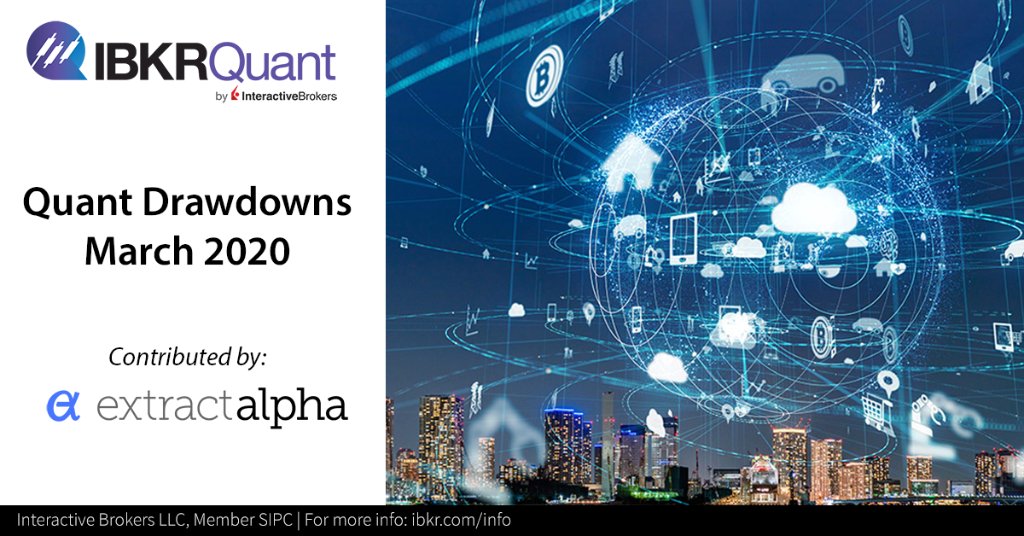IBKR_QB's tweet image. Quant Drawdowns report for March 2020 by @ExtractAlpha CEO Vinesh Jha available via #IBKRQuant:

tradersinsight.news/1jgu

#AlternativeData #quantamental #DataScience #AI #BigData