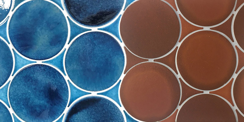 Announcing New SenecaCircles - 8” diameter available with large or small insert, glazed or unglazed Quarry Paver collections. We appreciate our distributors who remain available by appt. Thank you &amp; stay safe!

MORE INFO + GROUTED DISPLAY BOARDS » bit.ly/3baxoO3