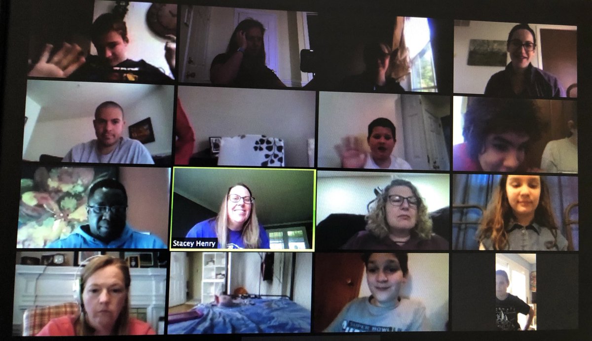 Enjoying the time catching up with some our students!