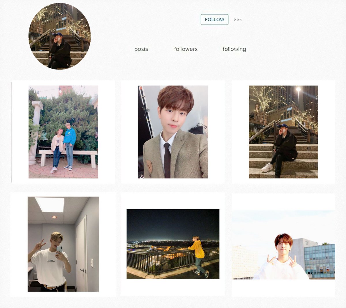 SEUNGMIN— ngl but seungmin is the member with the most aesthetic and neat feed—  #SeungStagram will surely be his official hashtag— will surely post the views that he took in every city stops of their tour— feeds the stans of the members who doesn't update #StrayKids