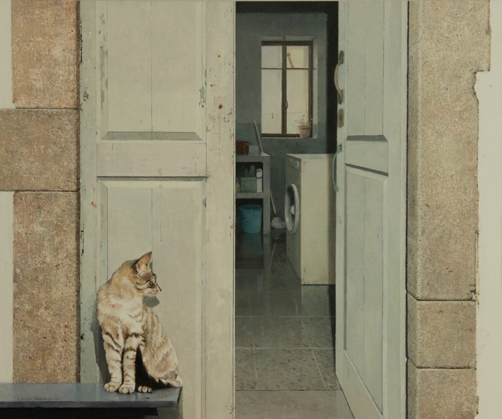 soysauuce's tweet photo. At the door

 @thestrokes anyone home?

Zabaleta // Morago // Quintanilla // van der Kooij https://t.co/ciZiamAyM6