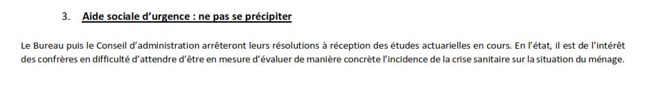 Sans oublier la communication désastreuse de la caisse qui, en voulant être complète fait pire que mieux