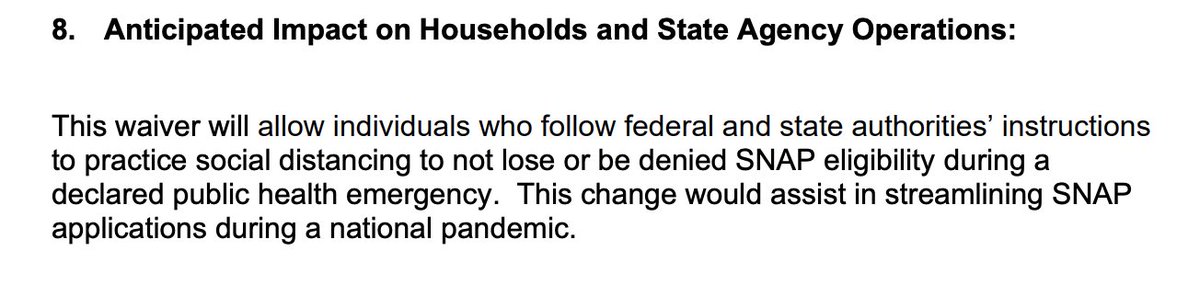I like West Virginia's framing: people who are following the recommendations of all their government officials shouldn't have their government deny them resources they need.