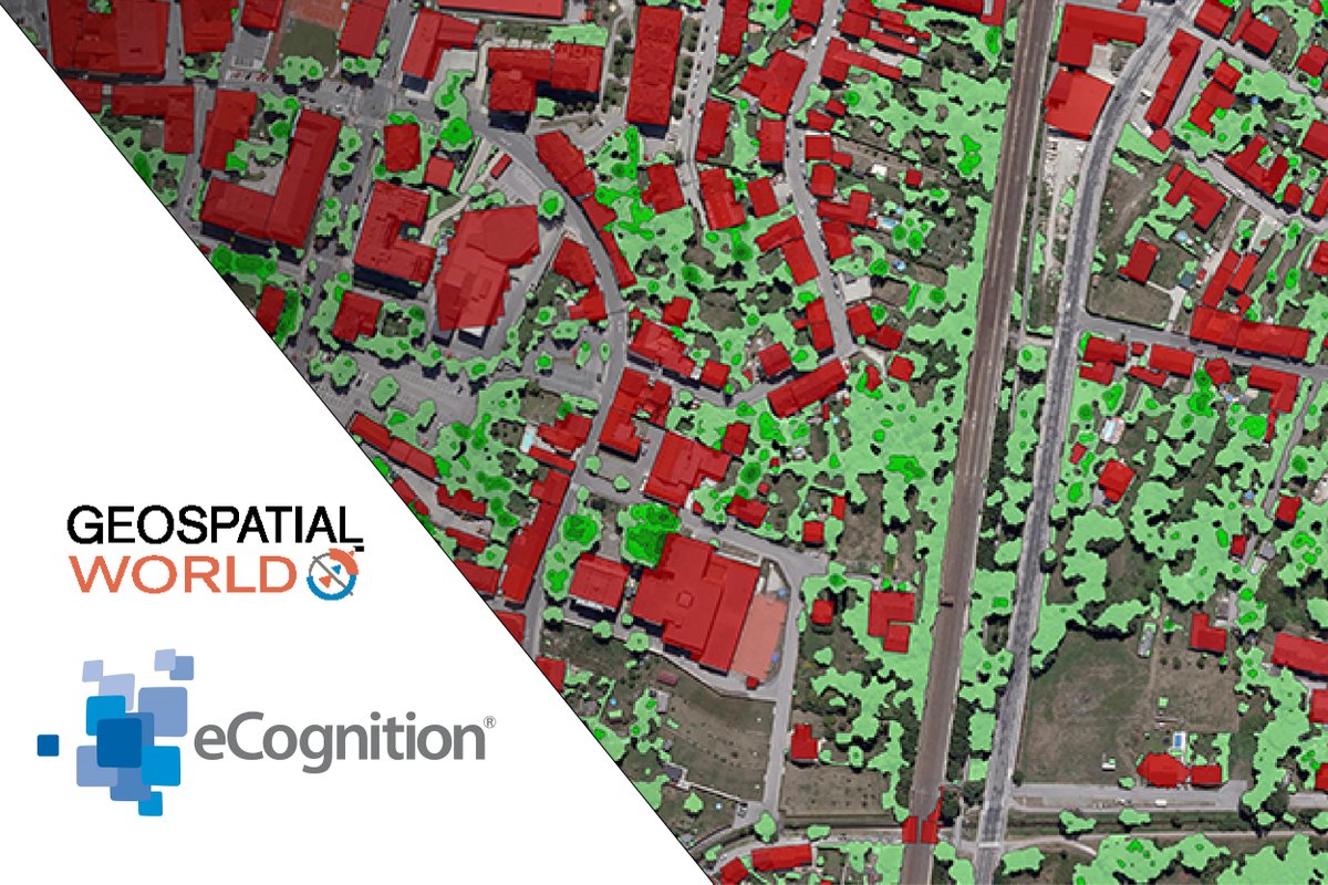 TrimbleNews's tweet image. Reminder for tomorrow&apos;s Geospatial World webinar to learn about automated feature extraction capabilities with #Trimble #eCognition software. Register here: bit.ly/38KWBfR