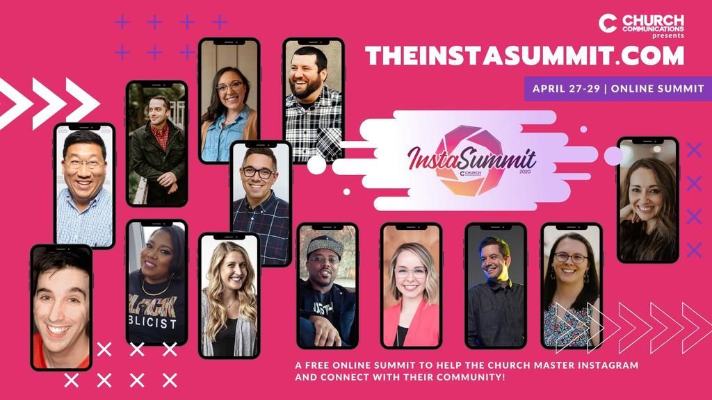 ichurchmethod's tweet image. I can&apos;t wait to join over 25 #Instagram experts at The InstaSummit! Get a free ticket to an online conference on April 27-29 all about churches mastering Instagram at instasummit.heysummit.com/?sc=hwMFVrpB&amp;amp;a… now! #theinstasummit20 #churchcomm