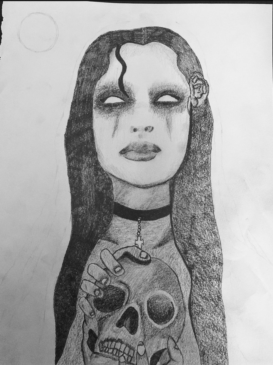 I wanted to share some artwork created by some of my students while Remote Learning has been going on! 
Adv. Drawing - Urban Legend Illustration
Adv. Clay - Found Object Animal Scuptures
Studio, Portfolio, A/P - Original Designs