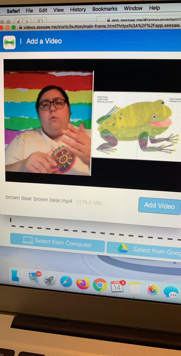 KarenInATX_'s tweet photo. I would like to have a talk with whoever programmed this thing to automatically pick the preview thumbnail for the video. 😂 #notcameraready https://t.co/u32Sfpcfxw