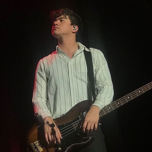 calum hood in stripes; a thread