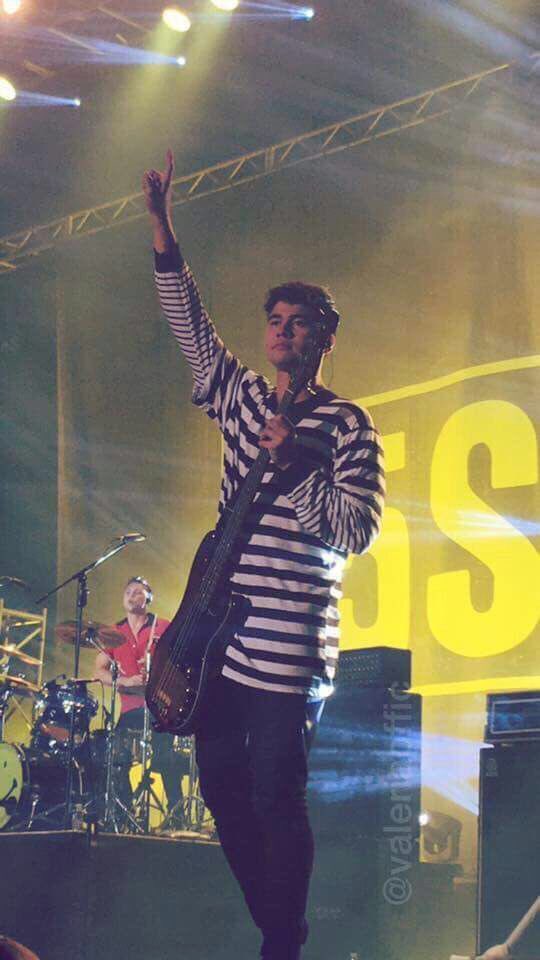 calum hood in stripes; a thread