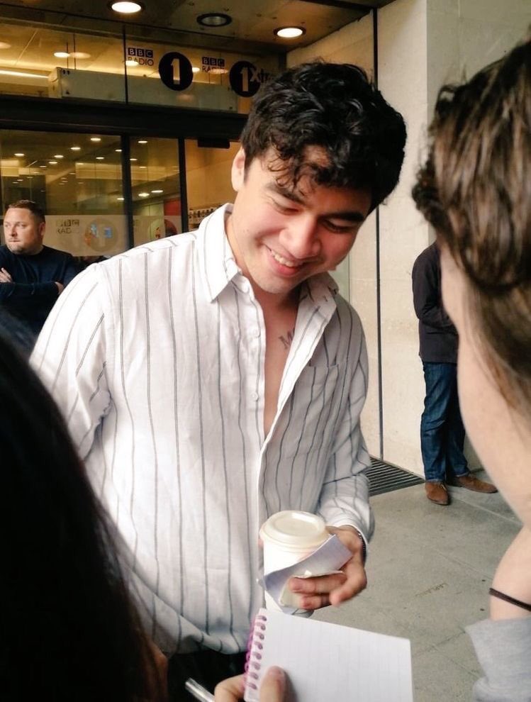 calum hood in stripes; a thread