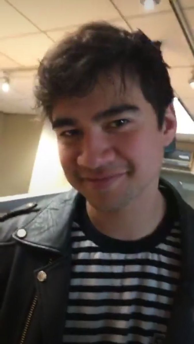 calum hood in stripes; a thread