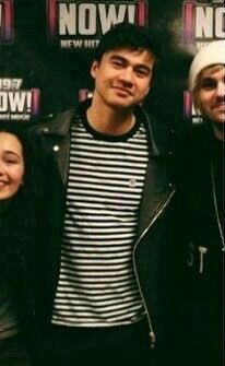 calum hood in stripes; a thread