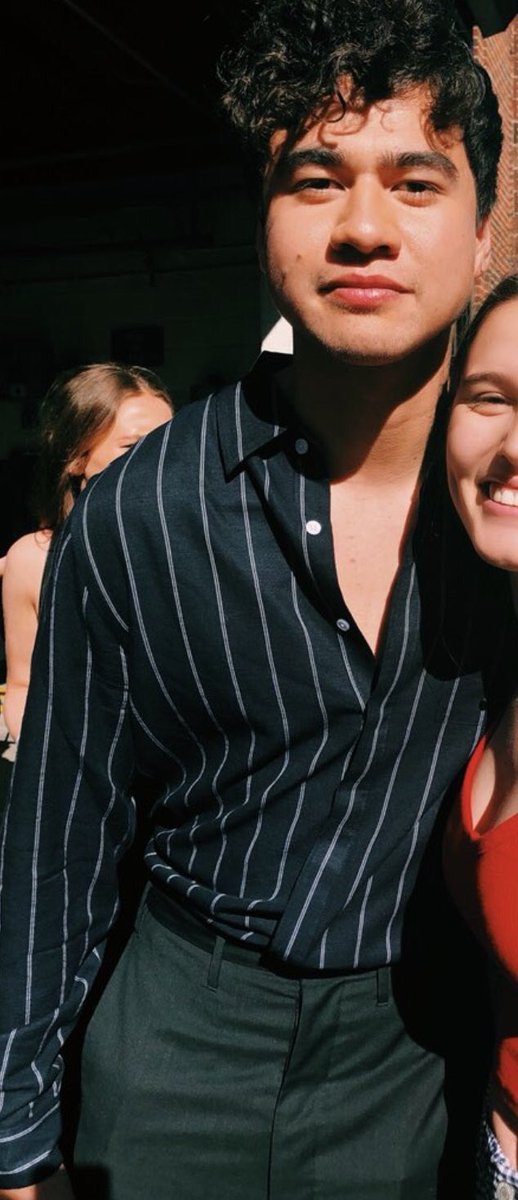 calum hood in stripes; a thread