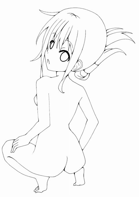 電ちゃん線画です～～ 