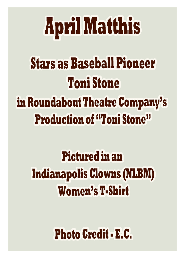 Congratulations to #ToniStone star @april_matthis! #LortelAwards