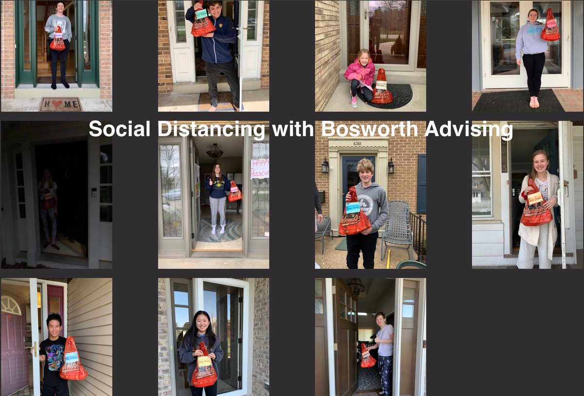 USMBoz's tweet photo. Seeing the faces of advisees is better in person.  Sending superhero thank-you to essential workers. @LifeAtUSM #USMatHome https://t.co/SWvxngPnPW