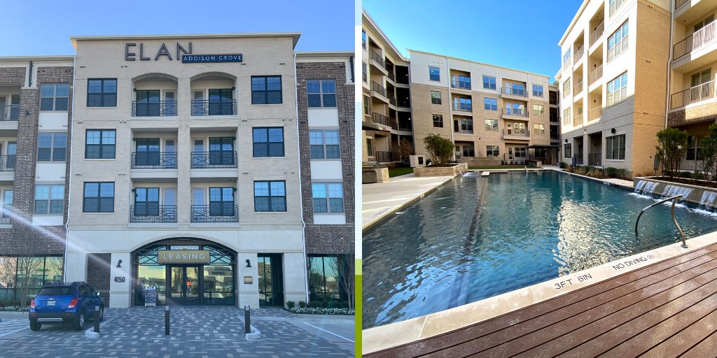 One of our newest completed projects just north of Dallas, Elan Addison Grove. #architecture #multifamily #dallas #luxuryliving
ecs.page.link/zsnTt